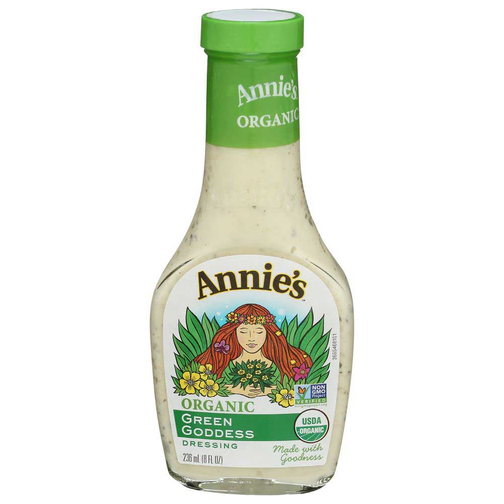 Annie's Naturals Organic Dressing Green Goddess - Case Of 6 - 8 Fl Oz