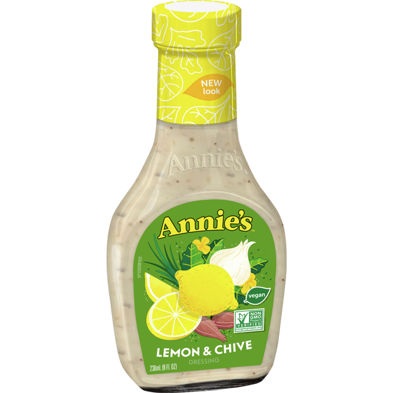 Annie's Natural Lemon & Chive Dressing 8 Fl Oz Bottle