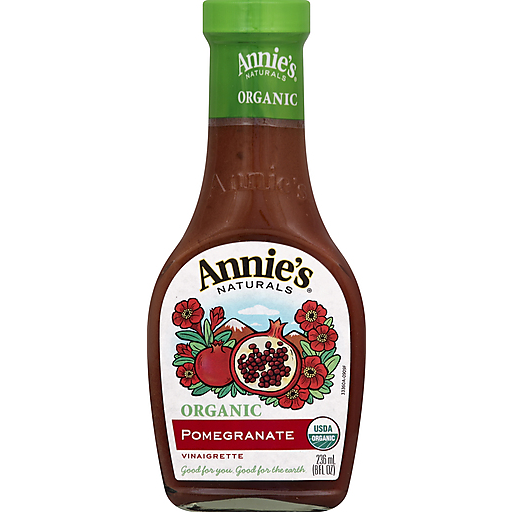 Annie's Naturals Organic Pomegranate Vinaigrette 8 Fl. Oz. Bottle