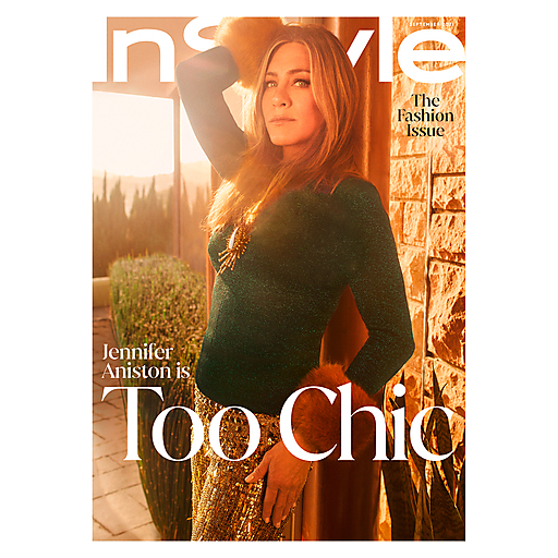 Instyle September 2021 Jennifer Aniston Is Too Chic Magazine