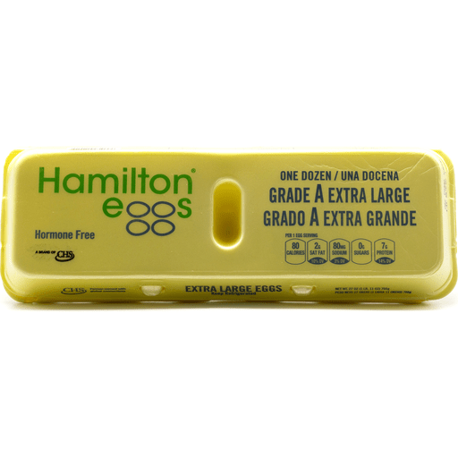Hamilton Eggs Grade A Extra Large - 0 G
