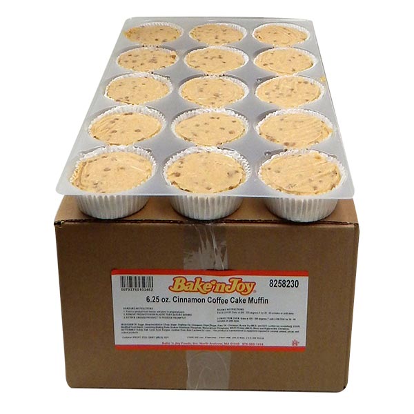 Bake'n Joy Bake N Cinnamon Cake Muffin Batter, 6.25 Ounce -- 75 Per Case