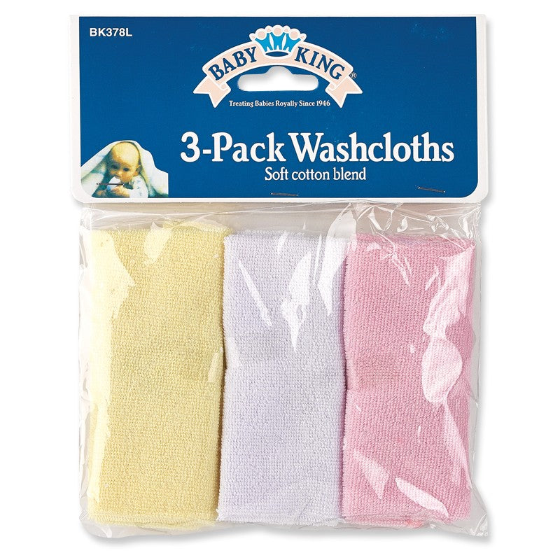 Baby King Washcloths