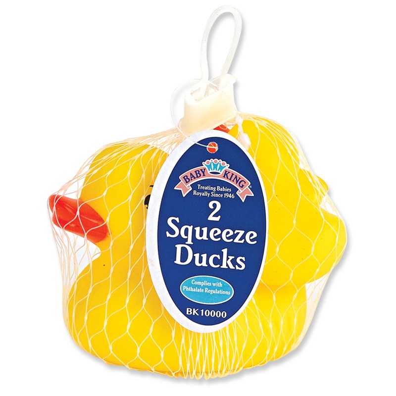 Baby King Toy Squeeze Ducks