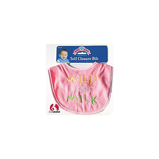 Bk Bib Embroidered