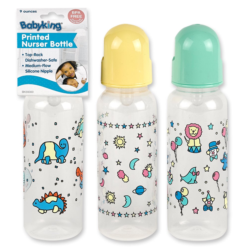 Baby King Prntd Nurser Bottle