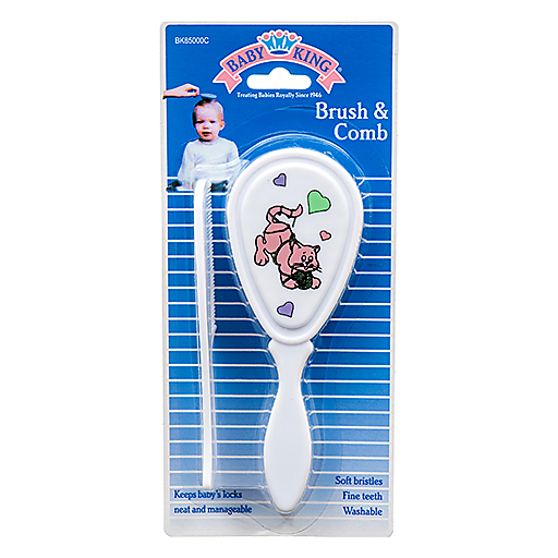 Baby King Brush & Comb Set