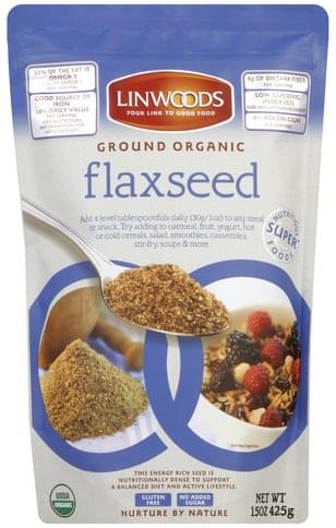 Linwoods Ground Organic Flaxseed - 15 Oz