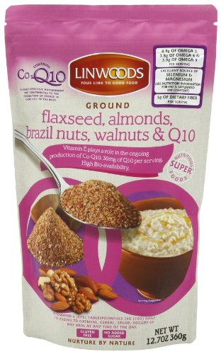 Linwoods Flaxseed, Almonds, Brazil Nuts, Walnuts & Q10, Ground