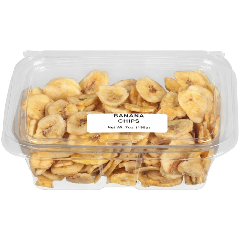 JLM Manufacturing Banana Chips, Sweet 7 Oz