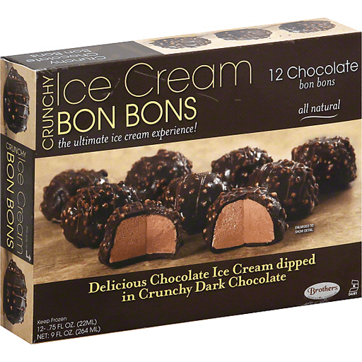 Brothers Bon Bons, Ice Cream, Chocolate