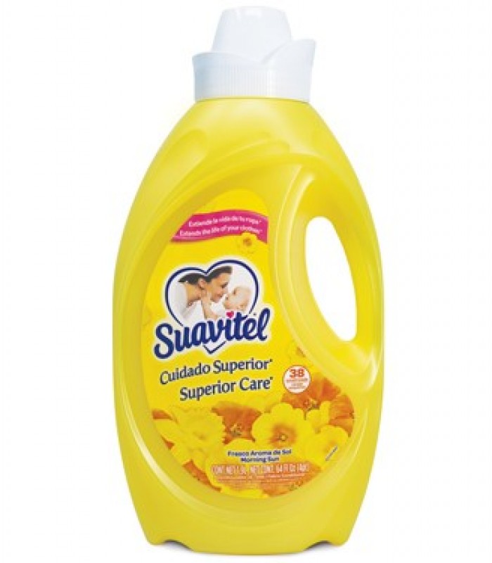 Suavitel Fabric Softener, Morning Sun, Extra Aroma 64 Fl Oz