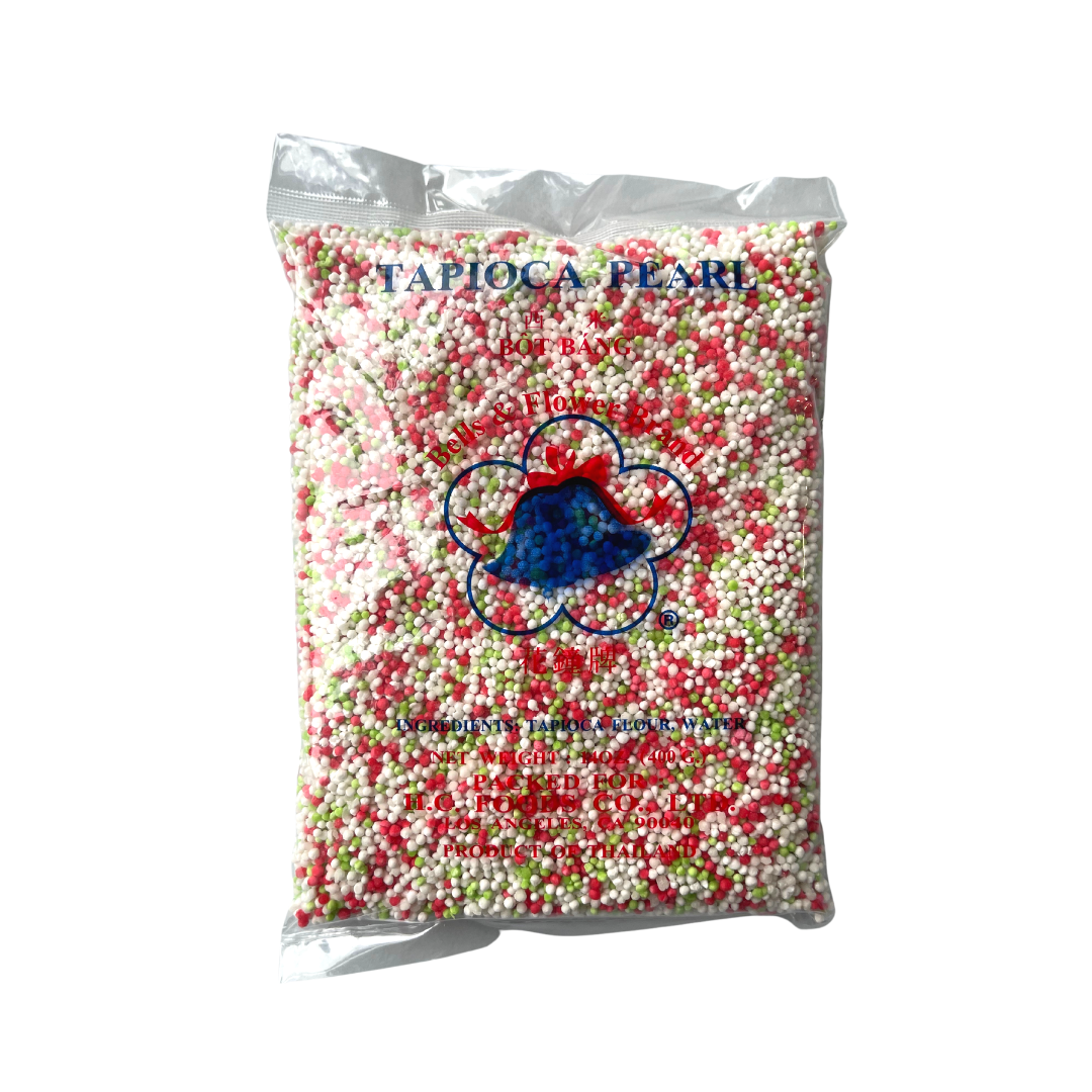 Bell & Flower Tapioca Pearl Mixed Small 14oz