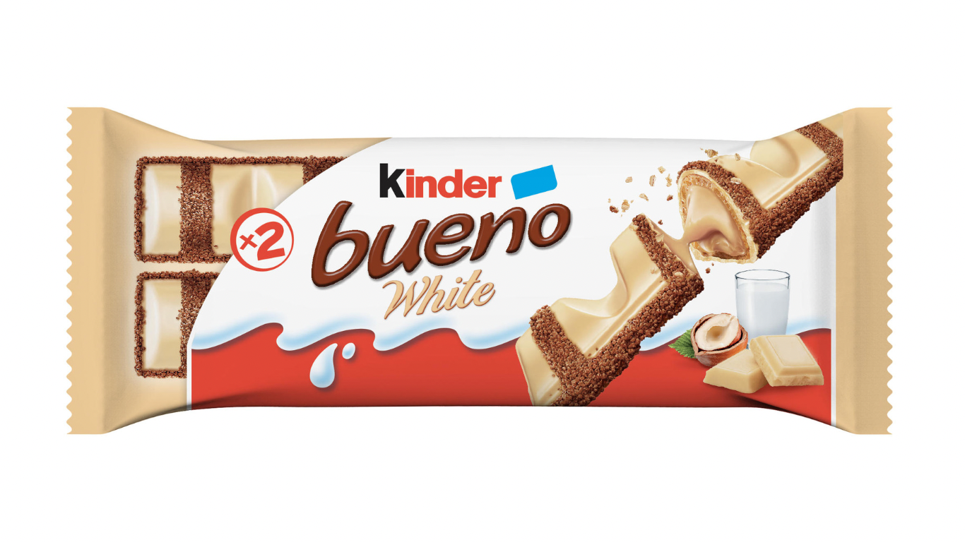 Kinder Bueno Wafer, White Chocolate