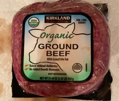 Kirkland Signature Organic Ground Beef