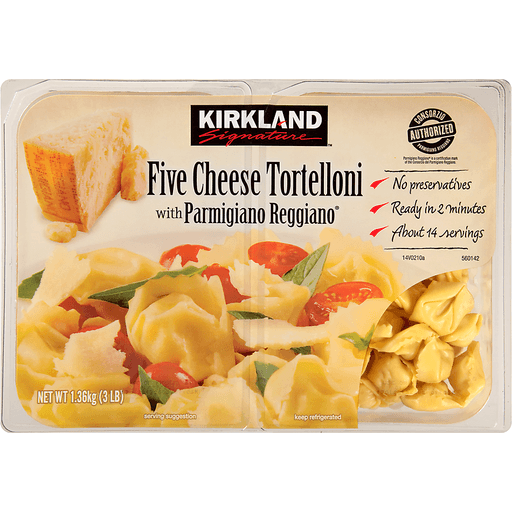 Kirkland Signature Five Cheese Tortelloni With Parmigiano Reggiano