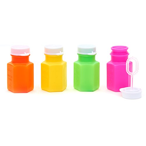 Rhode Island Novelty Bubble Bottles, Party Favors .6 Ounces Each