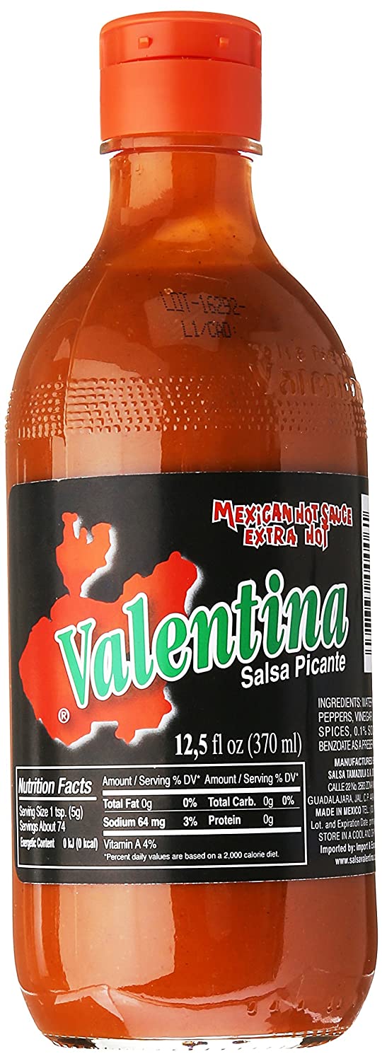 Valentina Hot Sauce Black