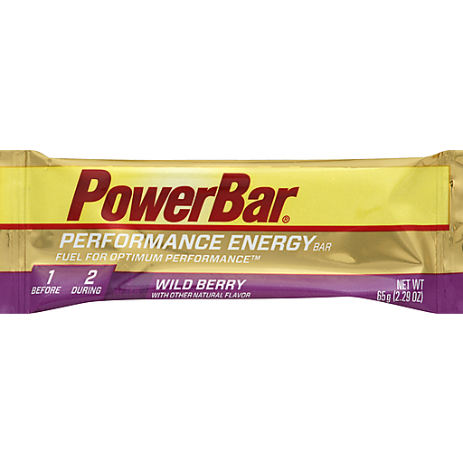 PowerBar Wild Berry Performance Energy 2.29 Oz. Wrapper