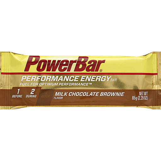 PowerBar Energy Milk Chocolate Brownie Flavor 2.29 Oz