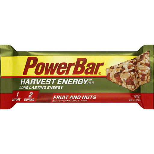 PowerBar Harvest Energy Fruit And Nuts 1.58 Oz. Wrapper