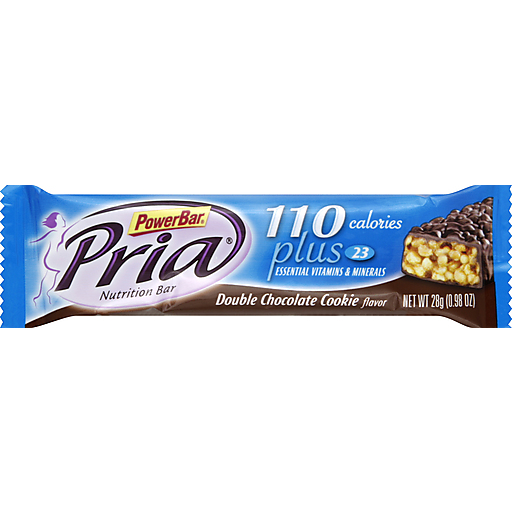 PowerBar Pria Nutrition Double Chocolate Cookie Flavor