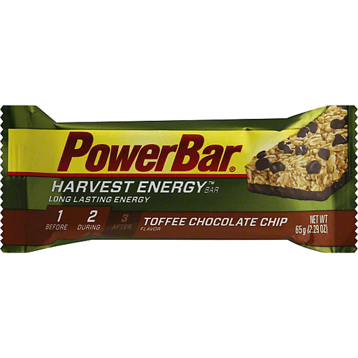 PowerBar Harvest Toffee/Choc Chip