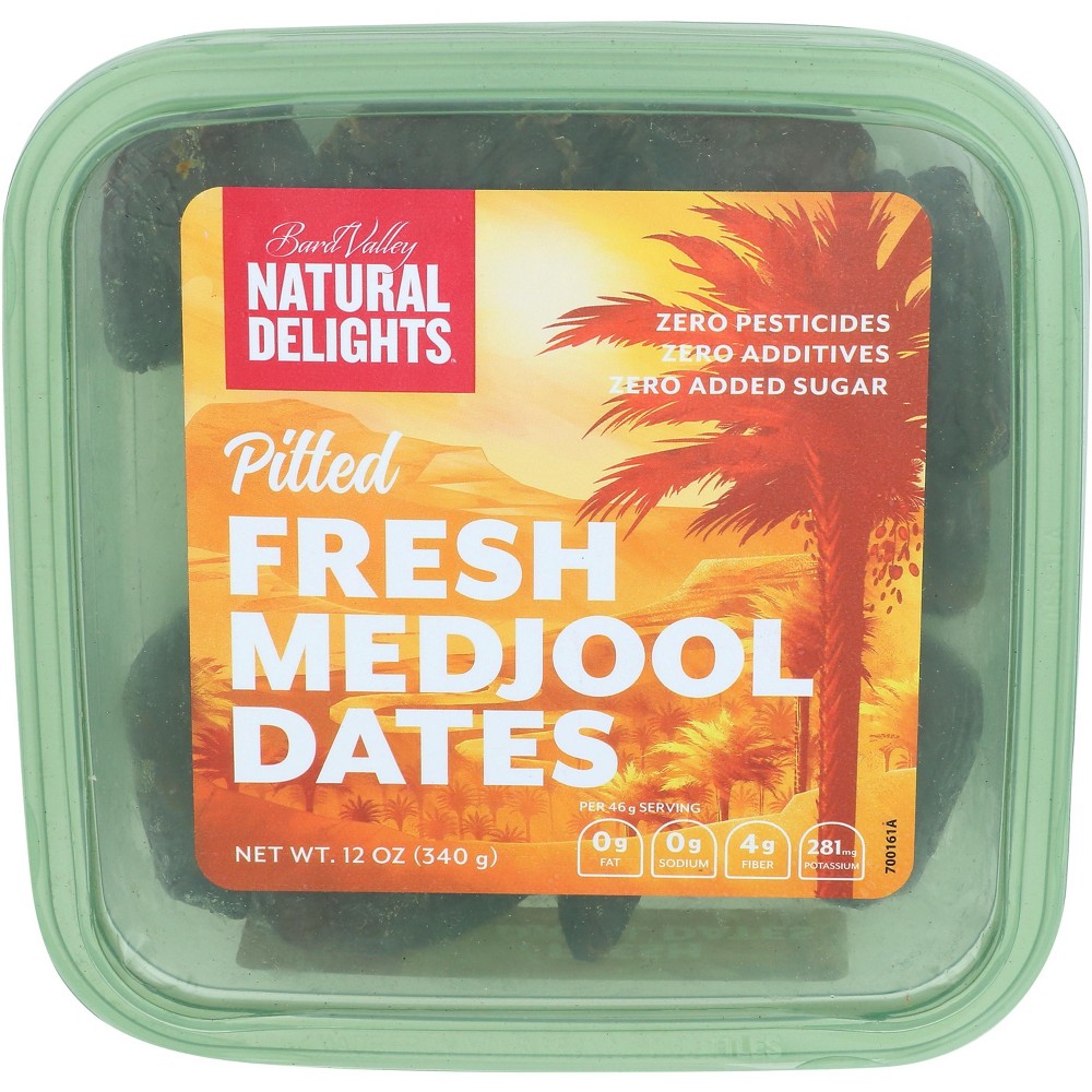 Natural Delights Bard Valley Pitted Fresh Medjool Dates