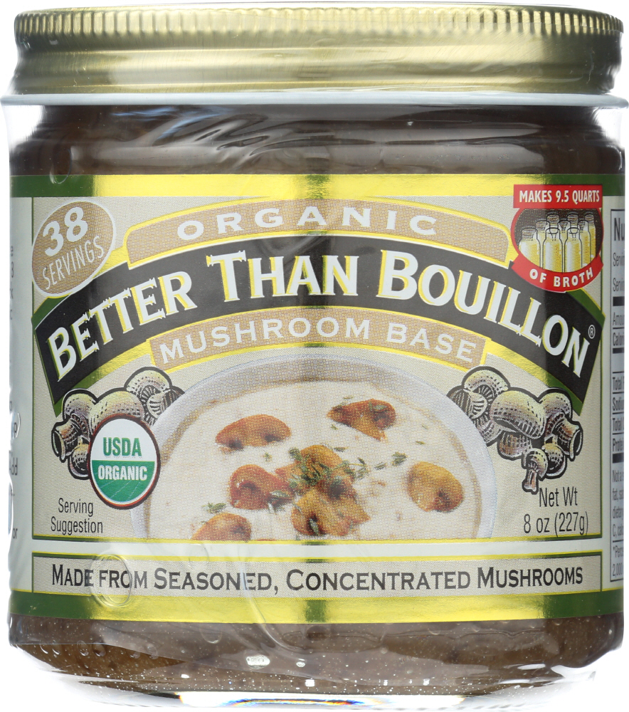 Better Than Bouillon Base Mushroom Organic, 8 Oz