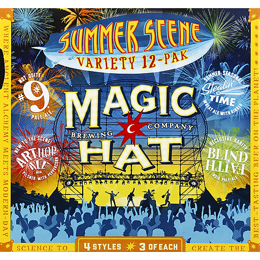 Magic Hat Variety Pack Ale 12