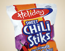Holiday Cheese Stiks Sweet Chili Chips 38 Grams