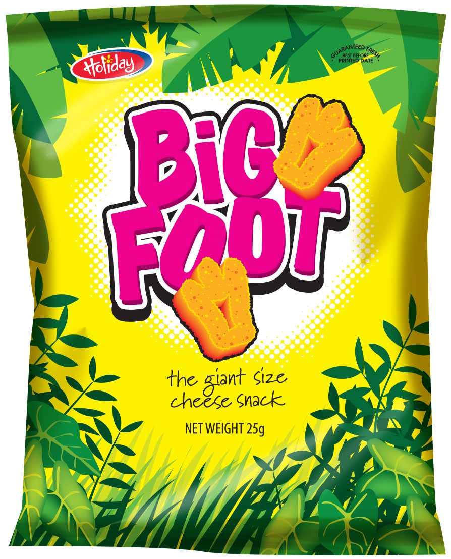 Holiday Big Foot Cheese Snack
