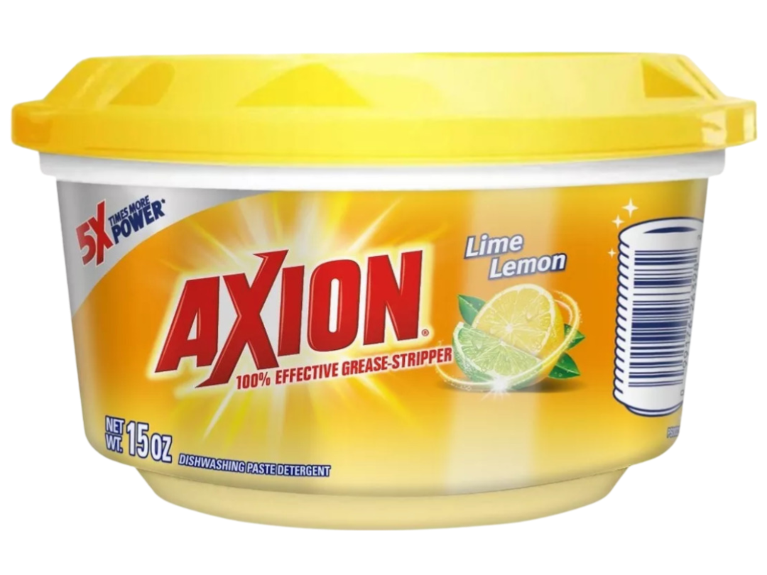 Axion Dishwashing Paste Detergent Lime Lemon