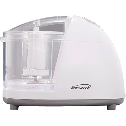 Brentwood MC-101 1.5 Cup Mini Food Chopper, White