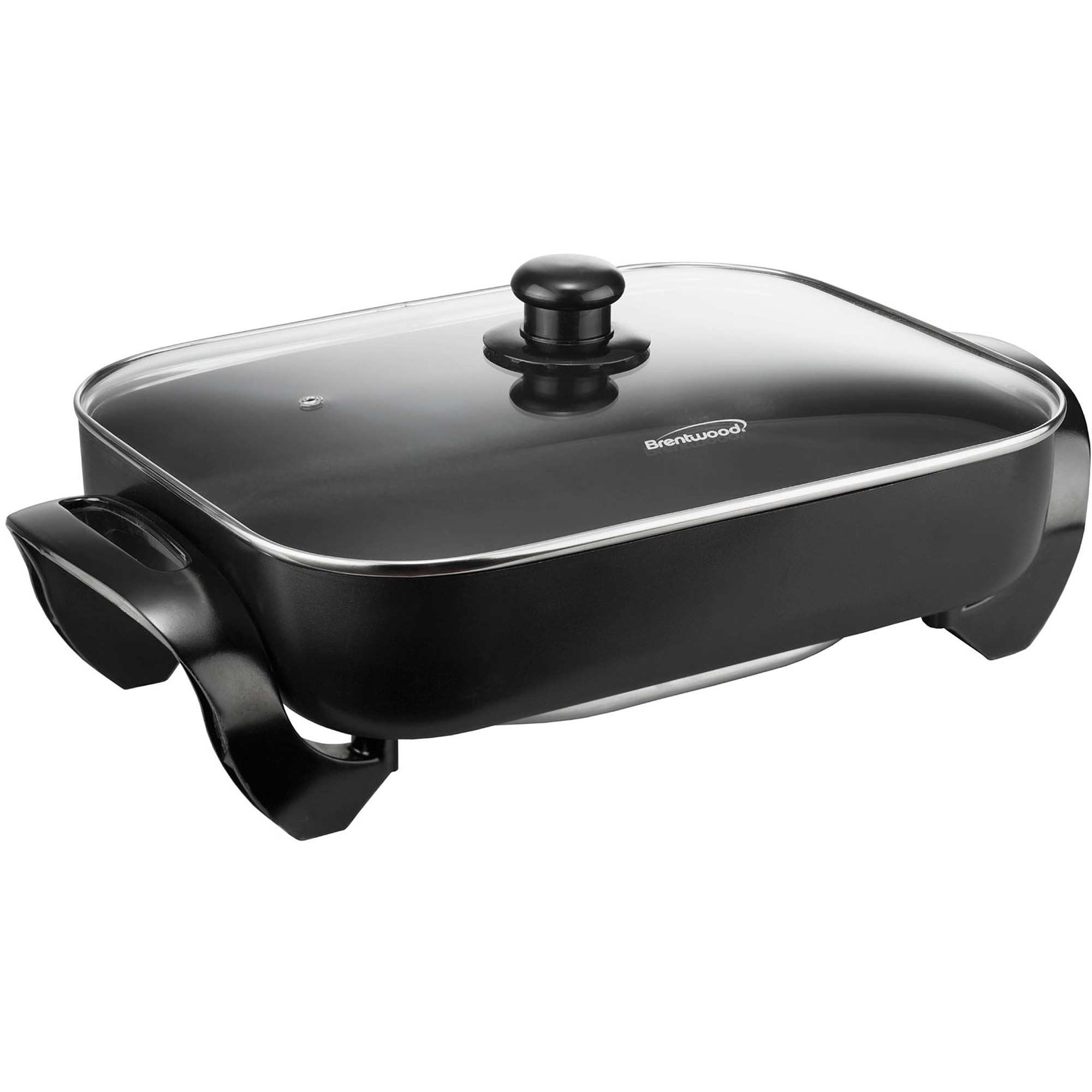 Brentwood Electric Skillet With Glass Lid