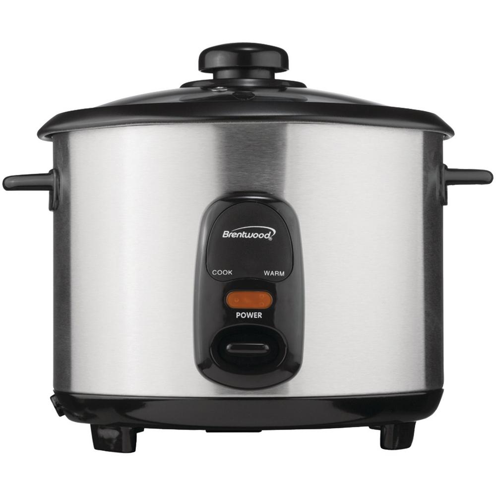 Brentwood Appliances 5-Cup Stainless Steel Rice Cooker