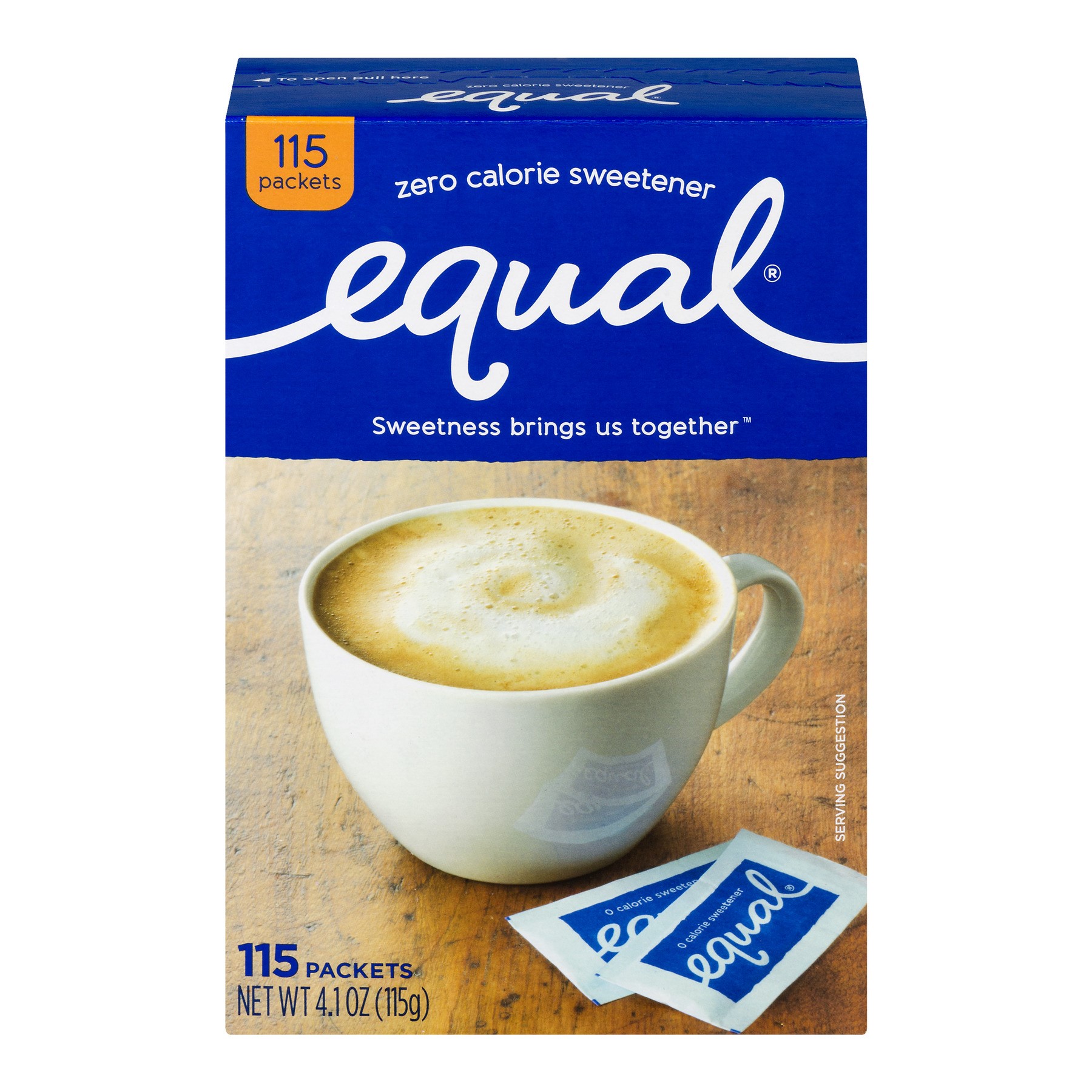 Equal Zero Calorie Original Sweetener Packets - NUT810931