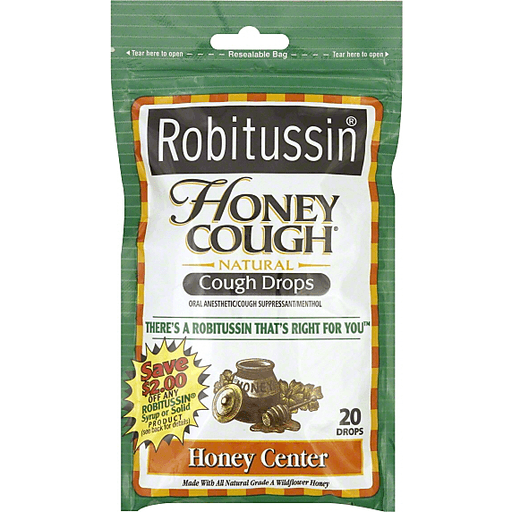 Robitussin Honey Cgh Drp Cntr