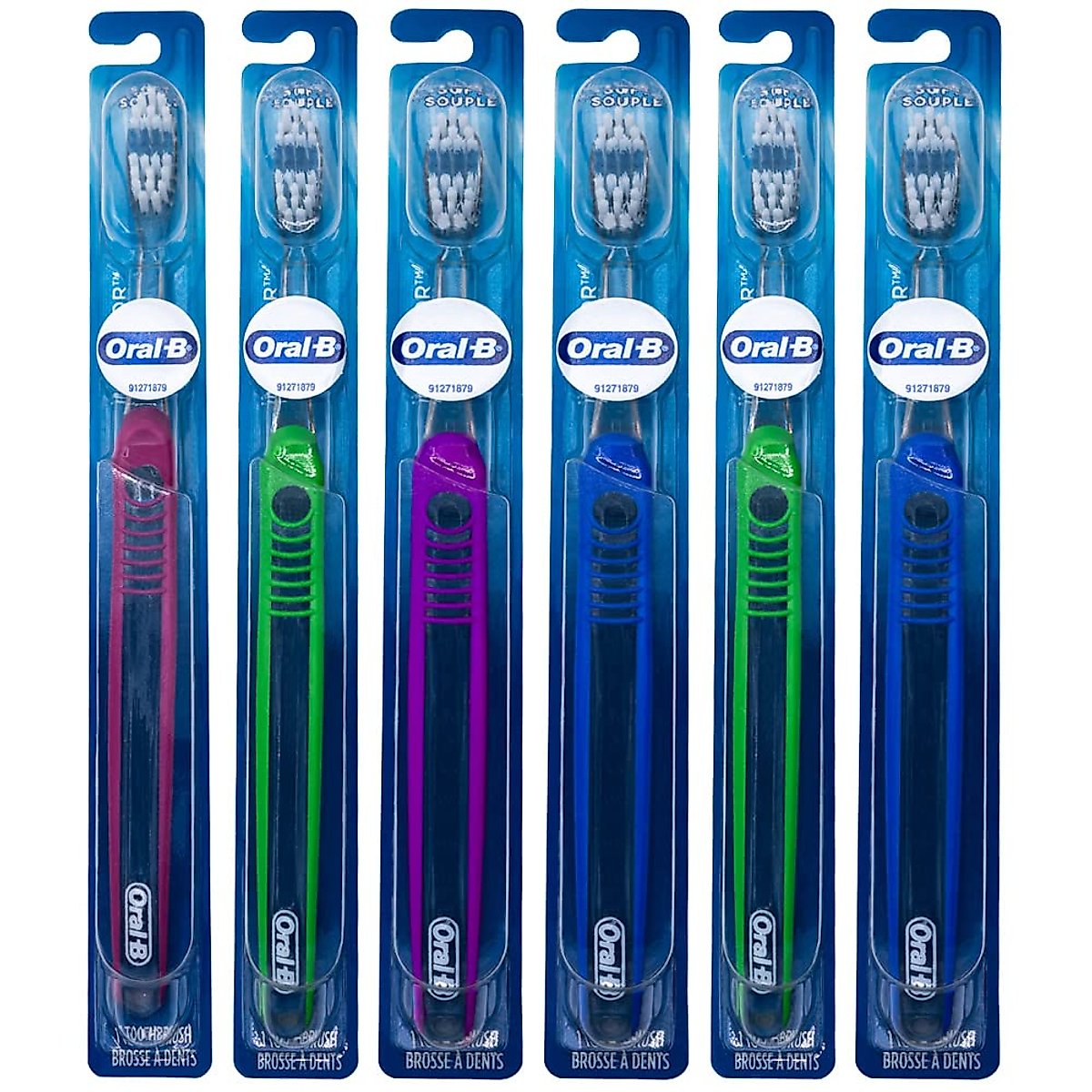 Oral B Indicator Toothbrush Flat Trim Compact Head 30 Soft