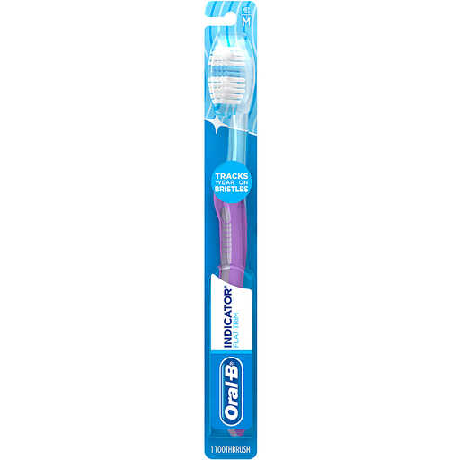 Oral-B Toothbrush, Indicator, Med 13, Compact 35