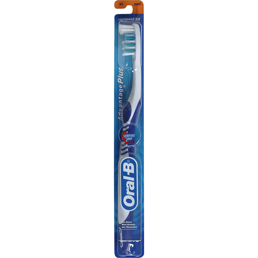 Oral B AdvantagePlus Toothbrush, Medium, Compact 35