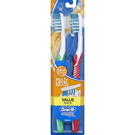 Oral B Complete Toothbrushes, Deep Clean, Soft, Value Pack