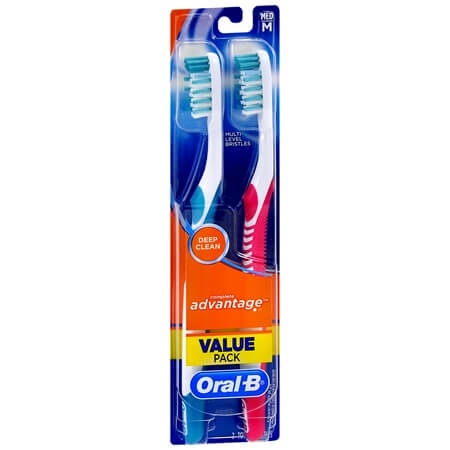 Oral-B Complete Deep Clean Toothbrushes, Medium, Value Pack