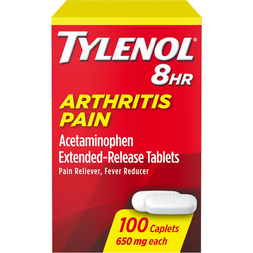 Tylenol 8hr Arthritis Pain Acetaminophen Extended-Release Tablets, 650 Mg