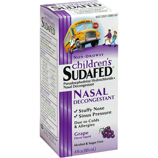 Sudafed Nasal Decongestant 4 Oz