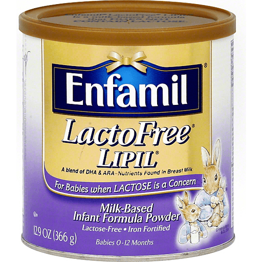 Enfamil LactoFree Lipil Infant Formula, Milk-Based, Powder