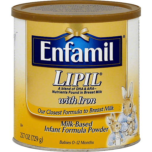 Enfamil Lipil Milk-Based Infant Formula With Iron, Powder