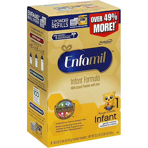 Enfamil Premium Infant Formula Powder Refill Box - 33.2 Oz