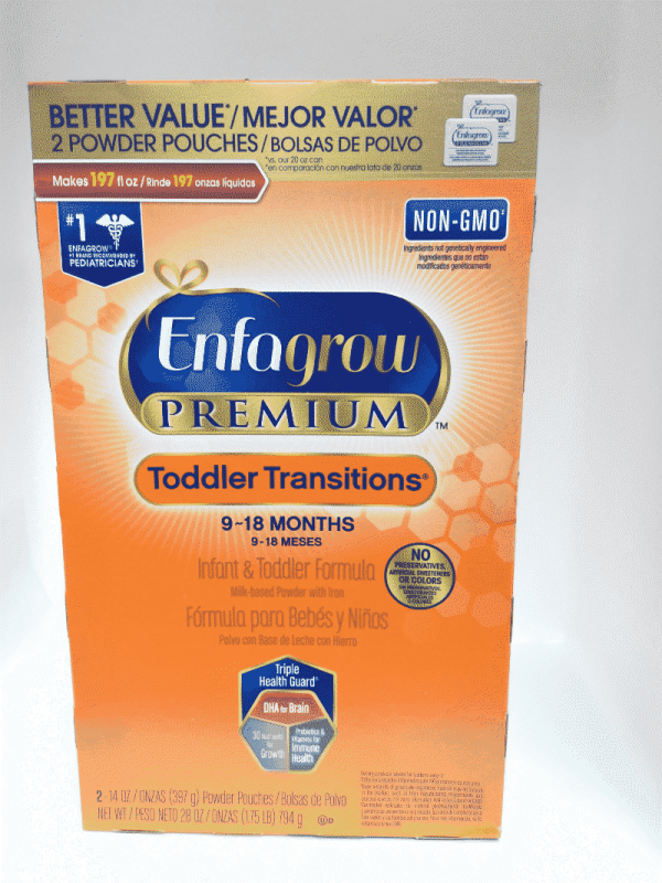 Enfagrow Premium Toddler Transitions Powder Formula Value Box - 28oz