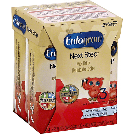 Enfagrow Next Step Milk Drink, 3, 1 Year And Up, Natural Milk Flavor